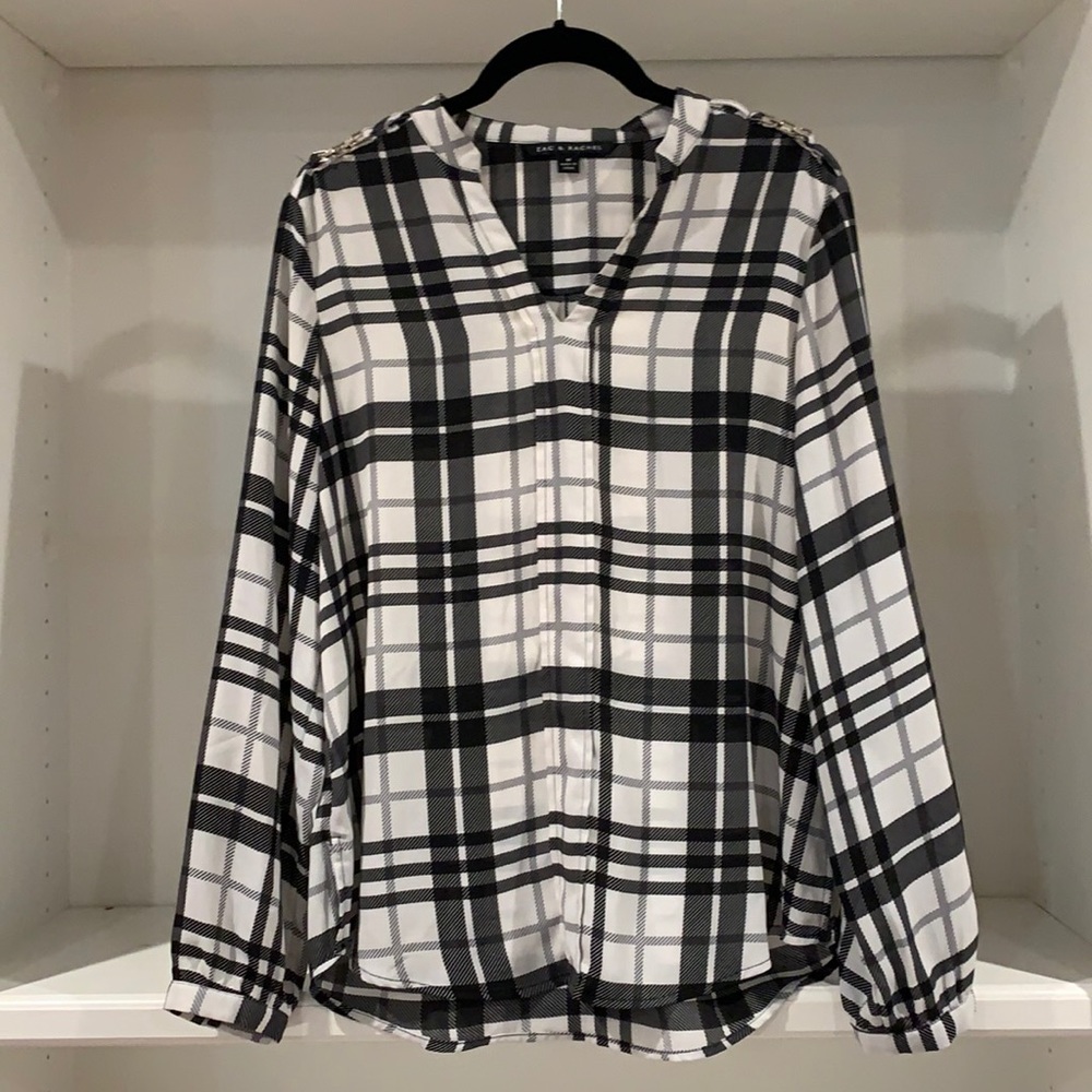 ZAC AND RACHEL Size M Polyester Blouse